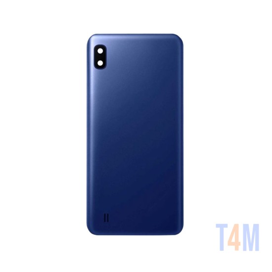 Tampa Traseira+Lente da Câmera Samsung Galaxy A10/A105 Azul